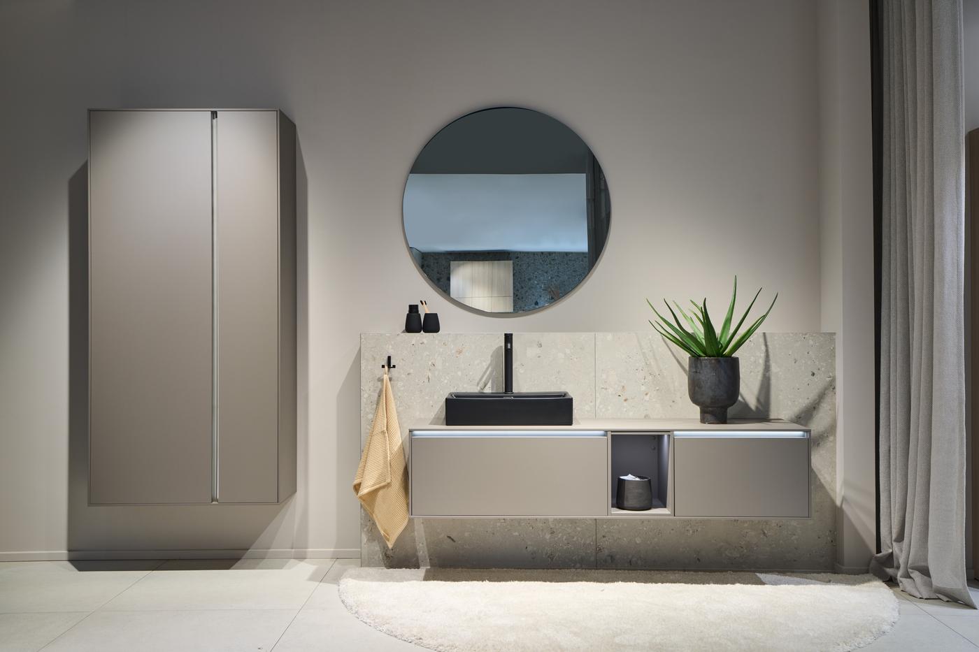 Salle de bain sur-mesure élégante